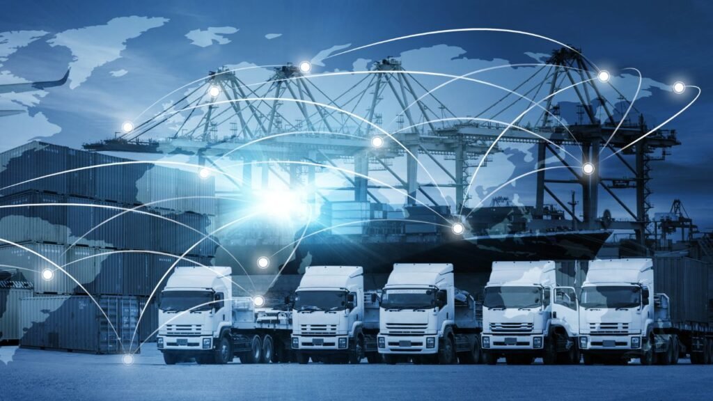 Frais d'expédition combinés mer + camion de la Chine vers les États-Unis.