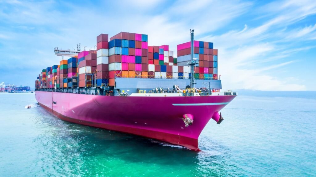 Fret maritime de la Chine à Chicago :