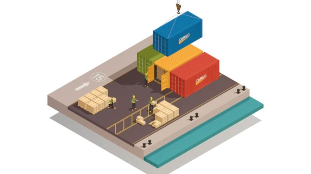 Wie funktioniert eine Containerfrachtstation?