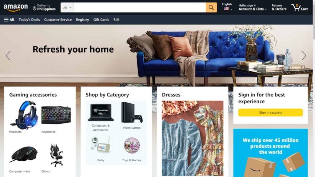 Amazonセラーアカウントに有効な返品先住所が更新されていることを確認してください