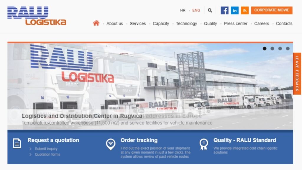 Ralu Logistics Ltd. - Top 10 Spediteure in Kroatien