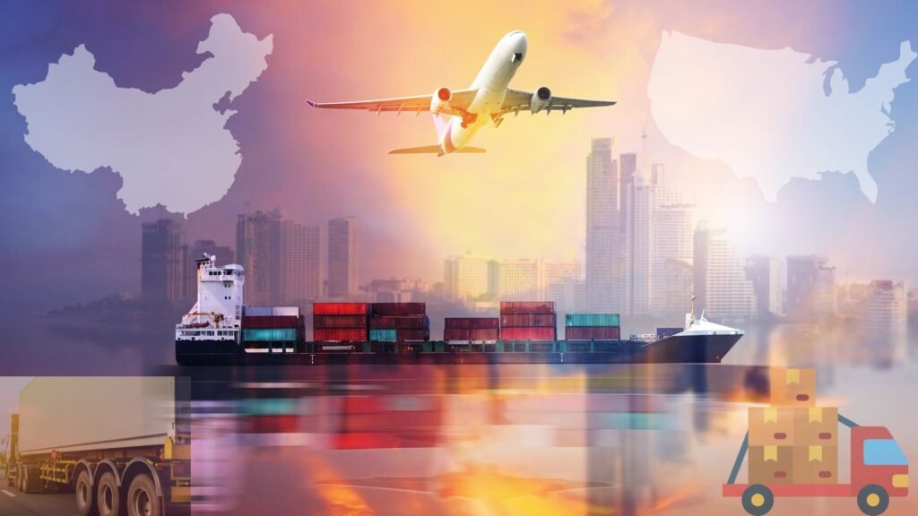 طرق الشحن من الصين إلى الولايات المتحدة